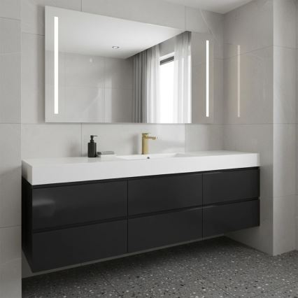 REA-B0976 - Wastafelmengkraan ARLO 17 cm geborsteld goud