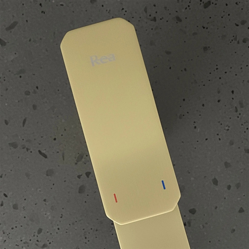 REA-B0977 - Mitigeur pour lavabo ARLO 30 cm, finition or brossé