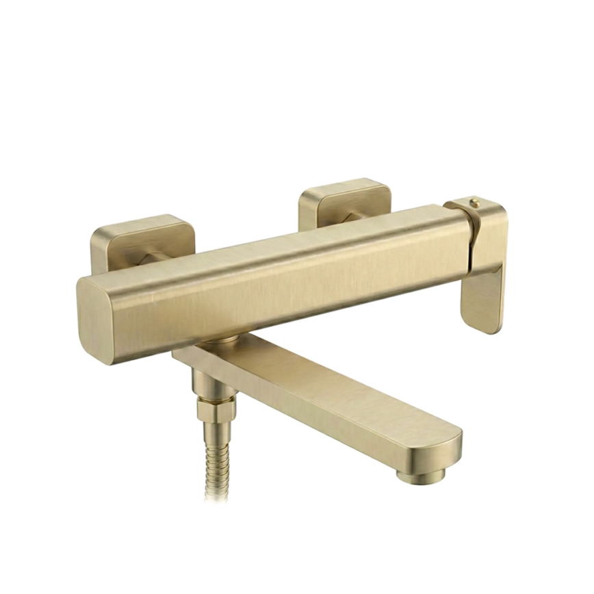 REA-B0979 - Badkraanset ARLO geborsteld goud