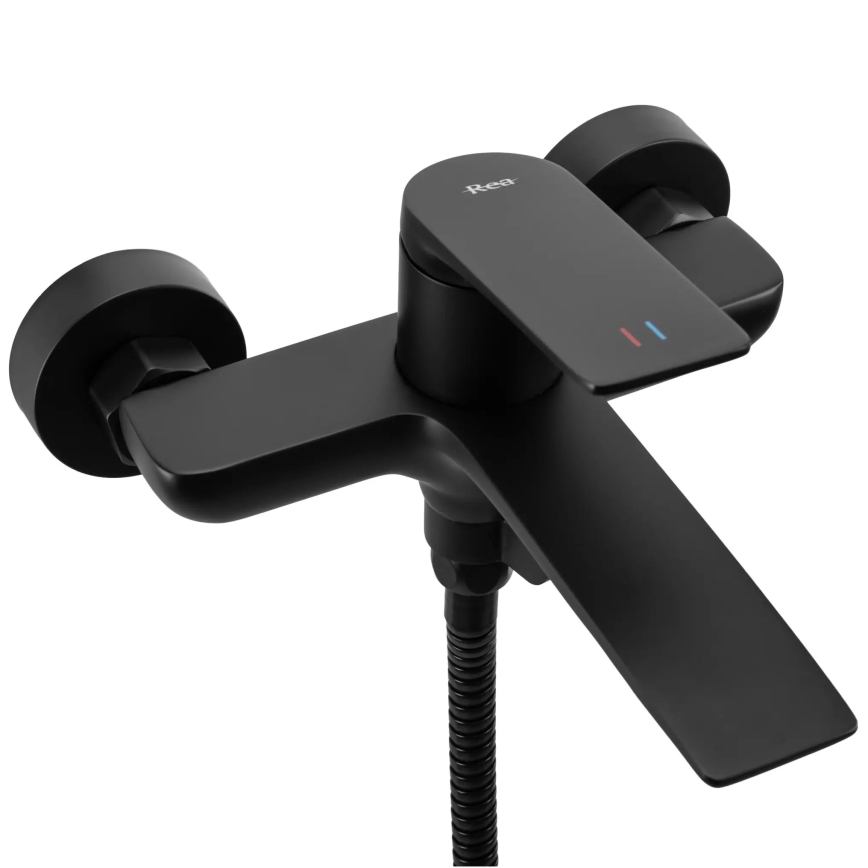 REA-B1128 - Ensemble pour baignoire AVALON noir
