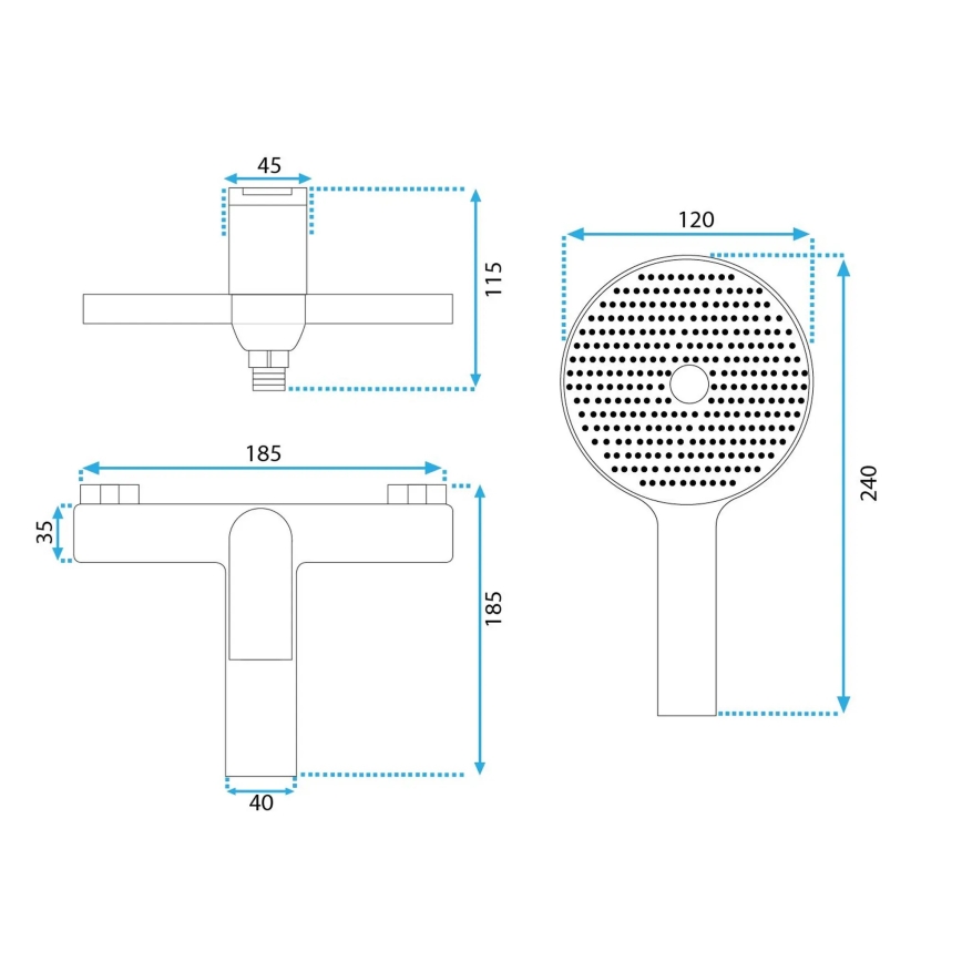 REA-B1129 - Gouden badset AVALON