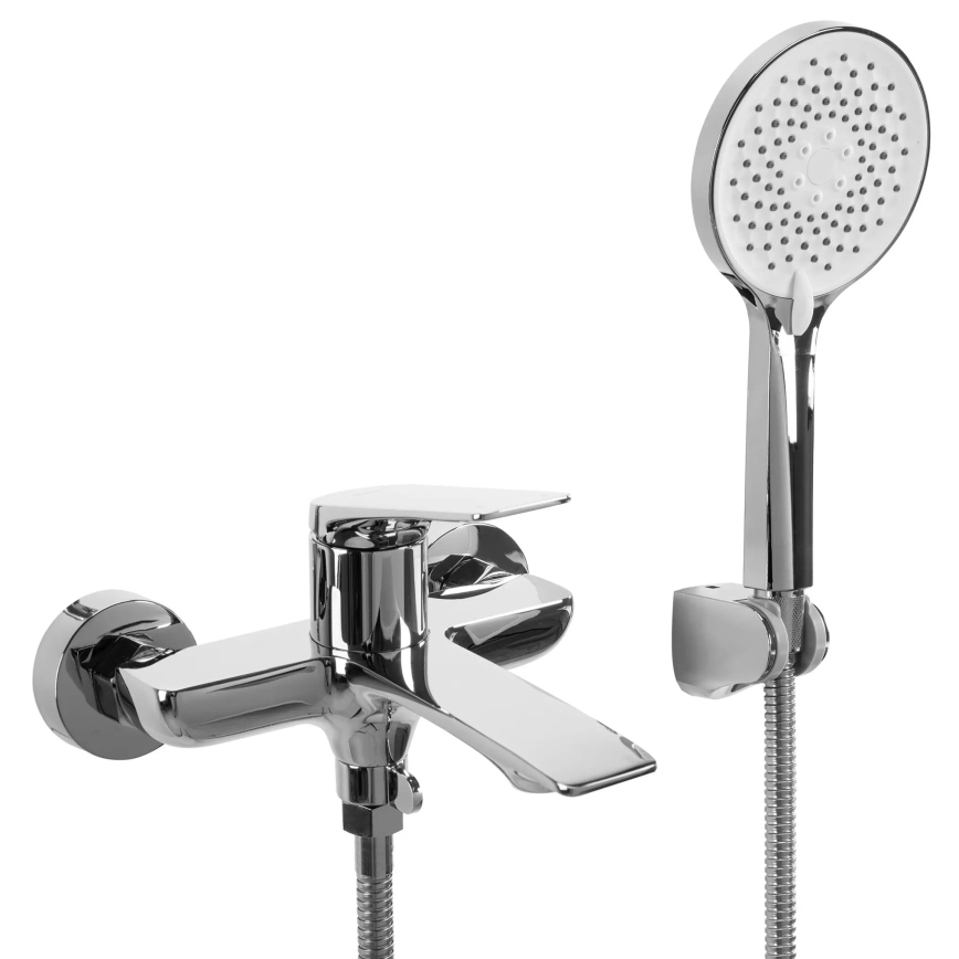 REA-B1156 - Ensemble pour baignoire AVALON chrome brillant