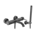 REA-B2352 - Ensemble pour baignoire LUNGO titane