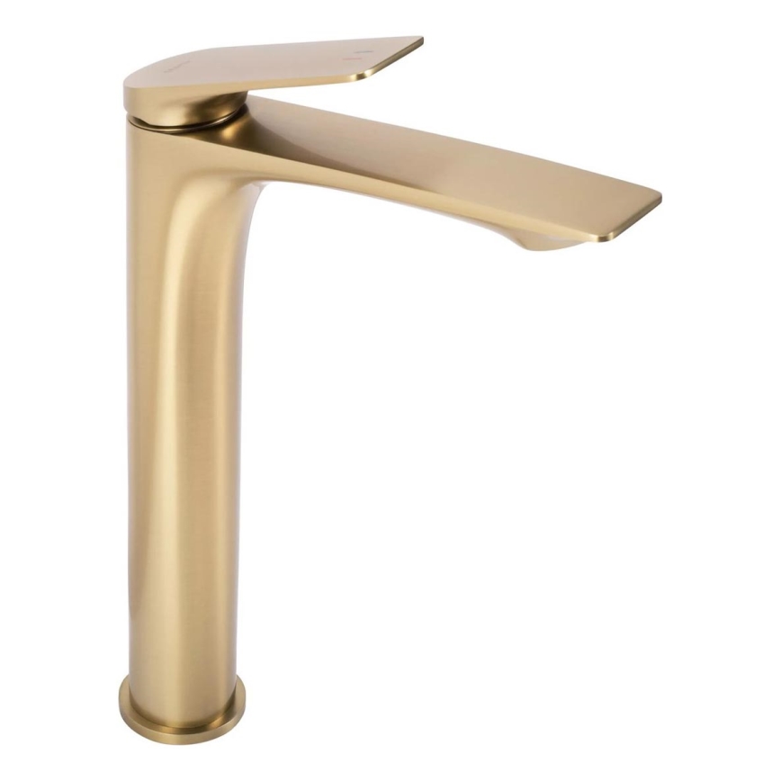 REA-B2705 - Wastafelmengkraan AVALON 30 cm geborsteld goud