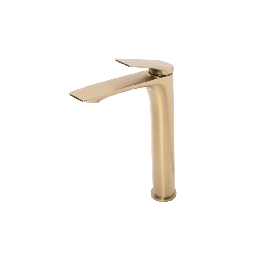 REA-B2705 - Wastafelmengkraan AVALON 30 cm geborsteld goud
