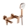 REA-B3003 - Ensemble pour baignoire STORM, finition cuivre brossé