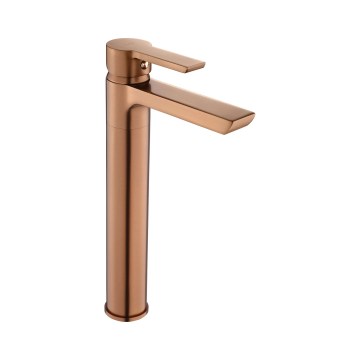 REA-B3006 - Wastafelkraan ARGUS 28,5 cm geborsteld koper