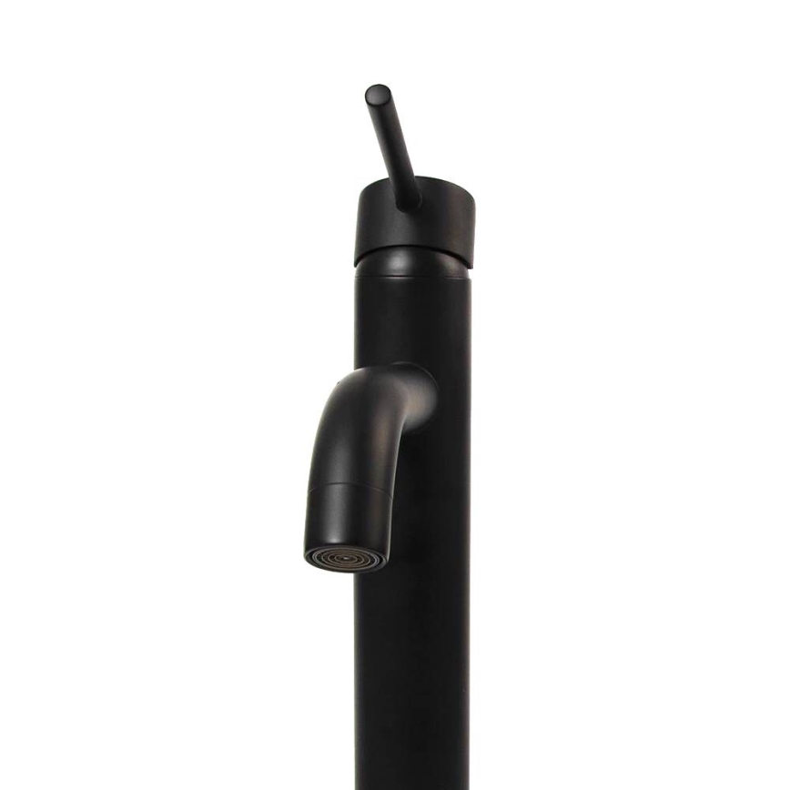 REA-B4103 - Mitigeur pour lavabo LUNGO 28 cm noir