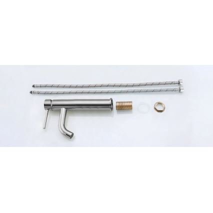 REA-B4104 - Wastafelmengkraan LUNGO 28 cm glanzend chroom