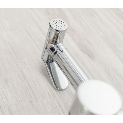 REA-B4106 - Bidetkraan met handdouche voor inbouwmontage LUNGO glanzend chroom