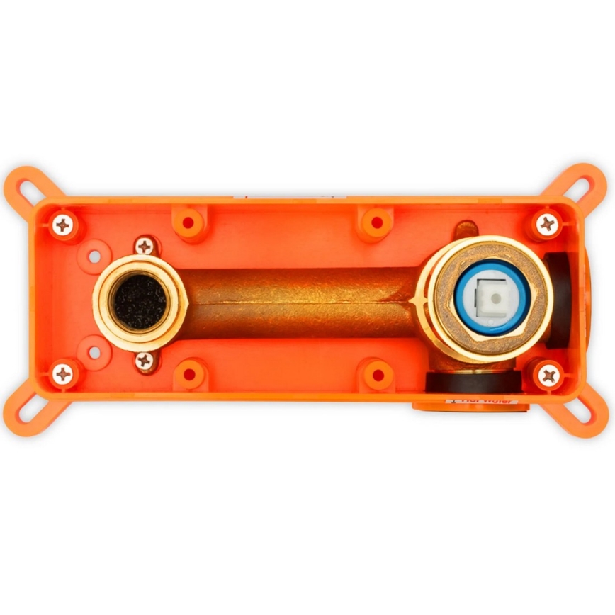 REA-B4109 - Mitigeur pour lavabo encastrable LUNGO, finition dorée brossée