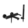 REA-B4523 - Ensemble pour baignoire PIXEL noir mat