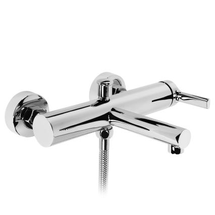 REA-B4525 - Ensemble pour baignoire PIXEL, finition chrome brillant