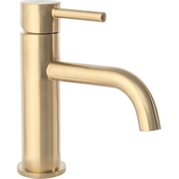 REA-B4527 - Mitigeur de lavabo LUNGO 16,5 cm doré brossé