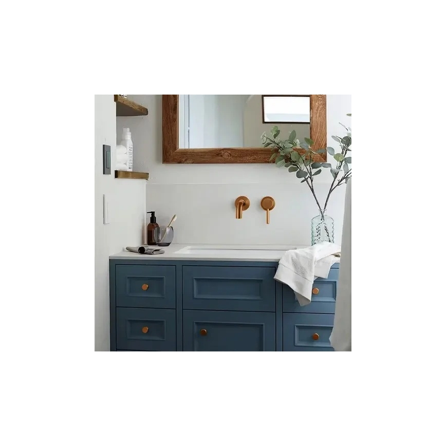 REA-B4600 - Mitigeur pour lavabo encastrable LUNGO, finition cuivre brossé