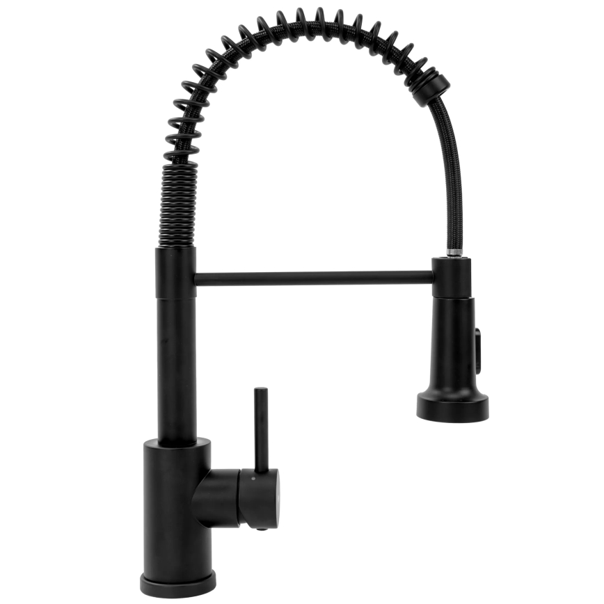 REA-B4820 - Keukenkraan met uittrekbare sproeikop COLIN 42,5 cm zwart