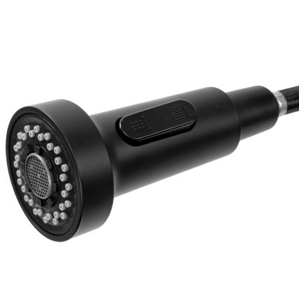 REA-B4820 - Keukenkraan met uittrekbare sproeikop COLIN 42,5 cm zwart