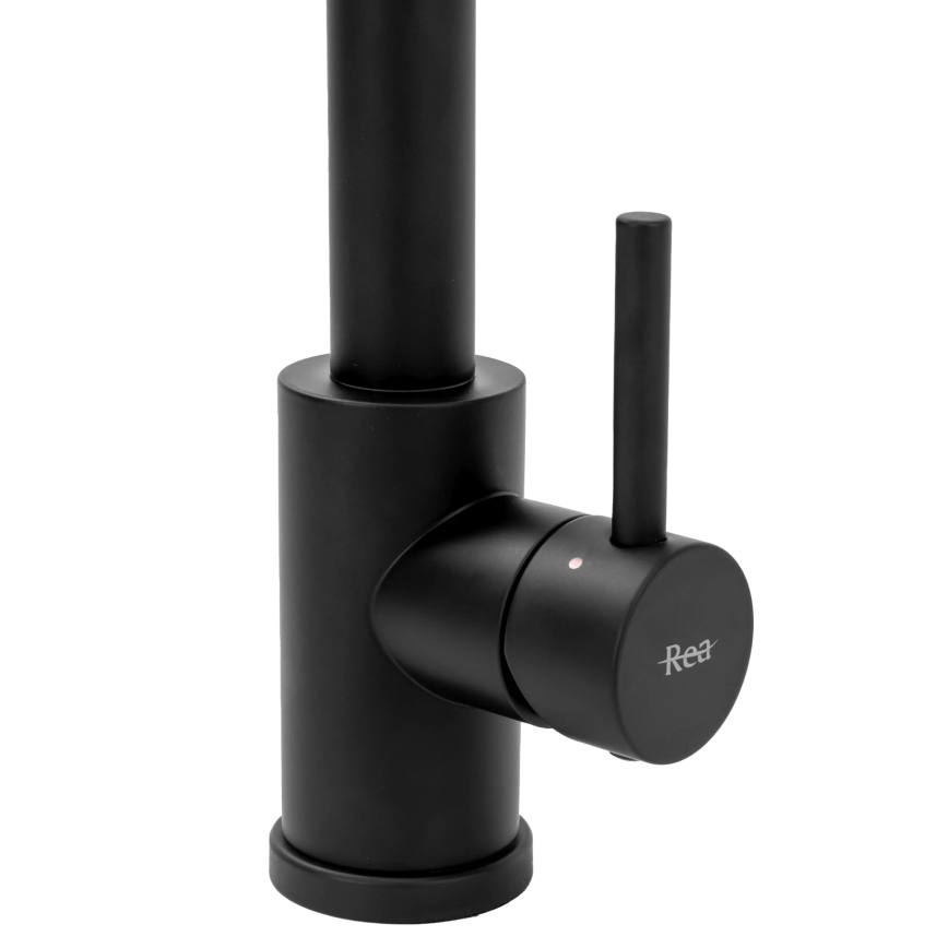 REA-B4820 - Keukenkraan met uittrekbare sproeikop COLIN 42,5 cm zwart