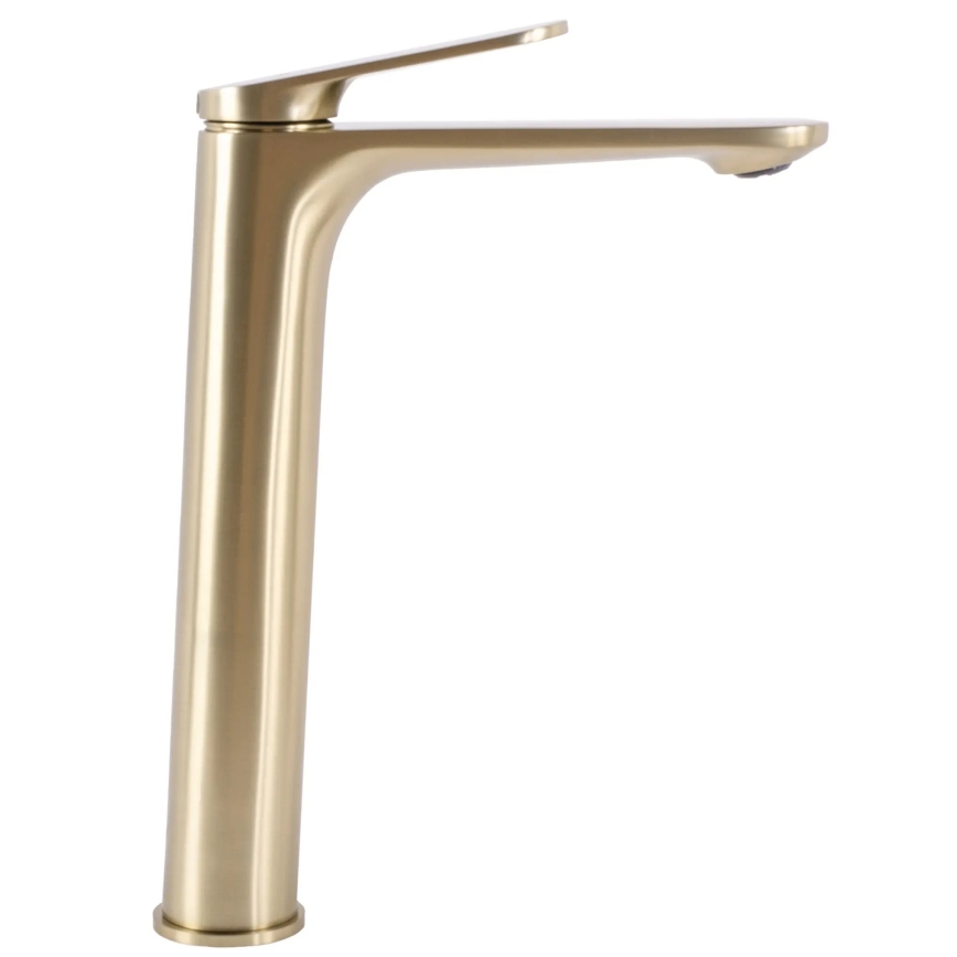 REA-B4895 - Mitigeur pour lavabo MARCO 27,5 cm doré brossé