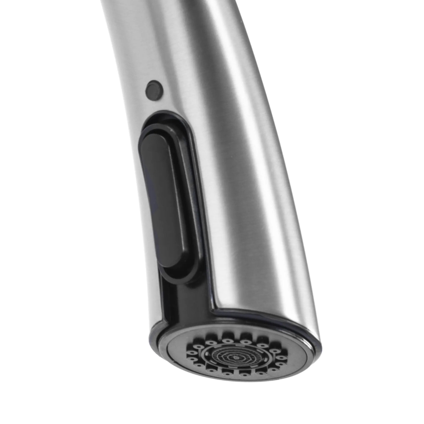 REA-B5314 - Keukenkraan met uittrekbare sproeikop ROSS 43 cm nikkel