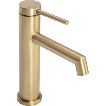 REA-B5316 - Wastafelkraan FOSS 20,5 cm geborsteld goud