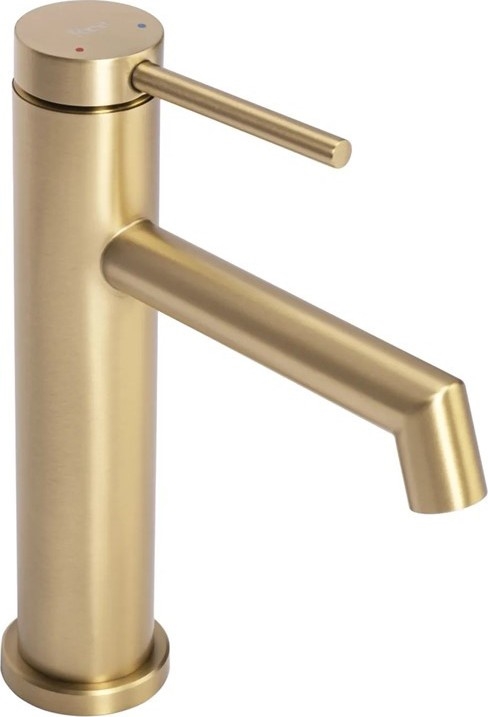 REA-B5316 - Wastafelkraan FOSS 20,5 cm geborsteld goud