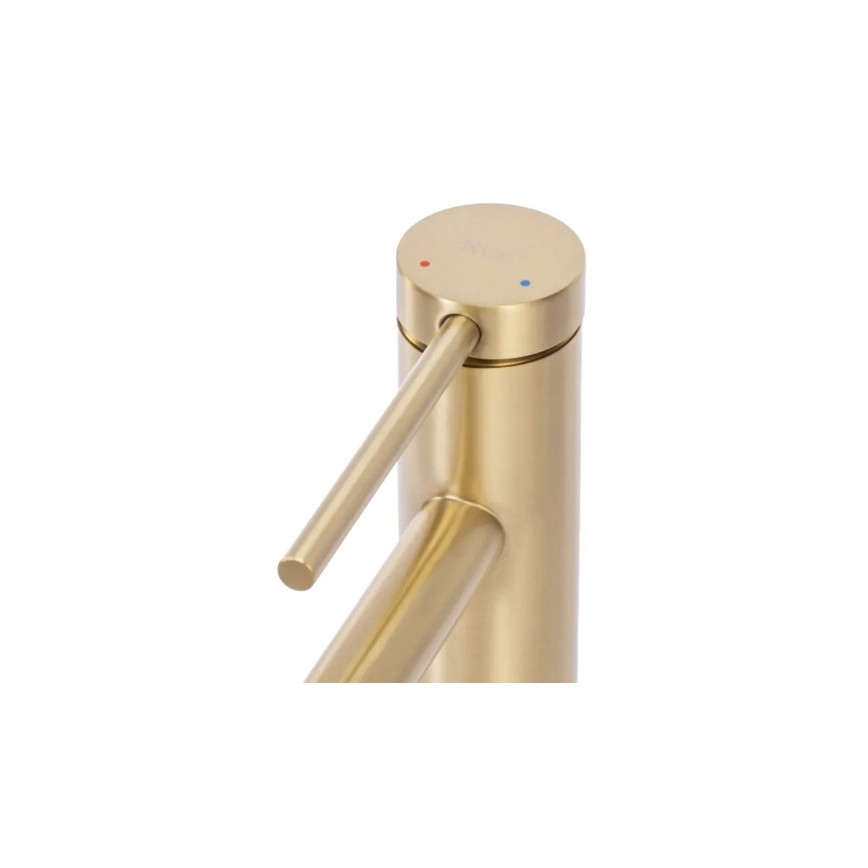 REA-B5319 - Wastafelkraan FOSS 29,5 cm geborsteld goud