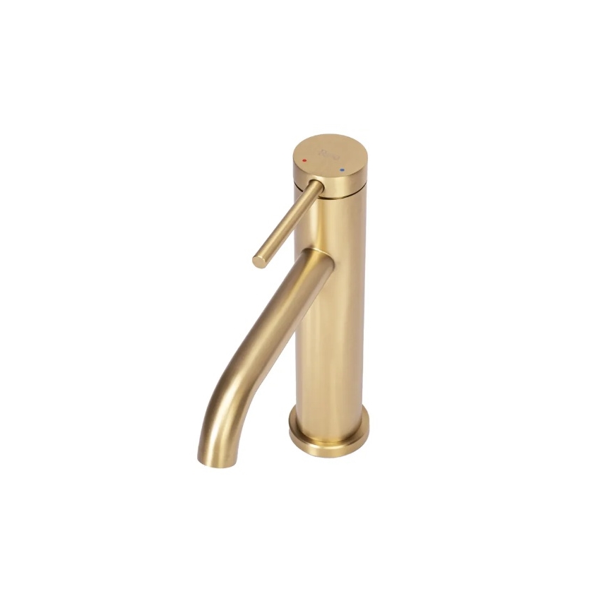 REA-B5323 - Mitigeur pour lavabo CLIF 20,5 cm doré brossé