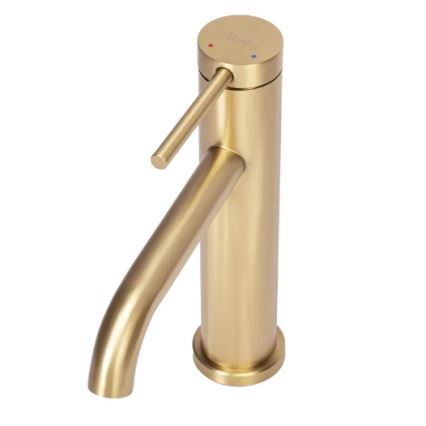 REA-B5323 - Wastafelkraan CLIF 20,5 cm, geborsteld goud