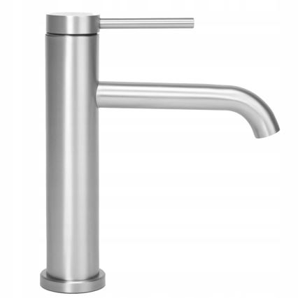 REA-B5324 - Wastafelkraan CLIF 20,5 cm geborsteld staal