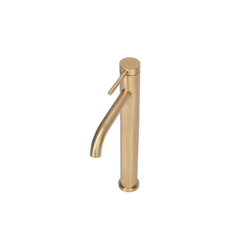 REA-B5329 - Wastafelkraan CLIF 29,5 cm geborsteld goud