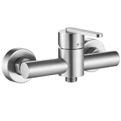 REA-B5502 - Ensemble de douche avec mitigeur ONTARIO, finition nickel
