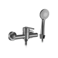 REA-B5503 - Ensemble de douche avec mitigeur ONTARIO titane