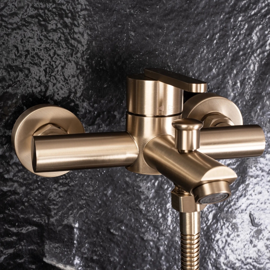 REA-B5513 - Badset ONTARIO geborsteld goud