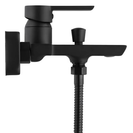REA-B6407 - Ensemble pour baignoire avec mitigeur ARGUS noir mat
