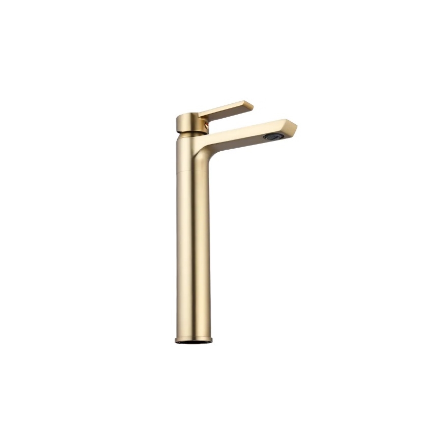 REA-B6412 - Wastafelkraan ARGUS 28,5 cm geborsteld goud