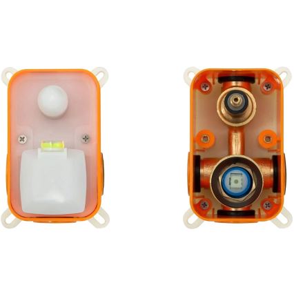 REA-B6440 - Badset met inbouwmengkraan LUNGO, mat wit