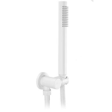 REA-B6440 - Kit de baignoire avec mitigeur encastré LUNGO blanc mat