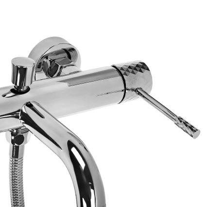 REA-B6447 - Badkraanset LUNGO DIAMOND glanzend chroom