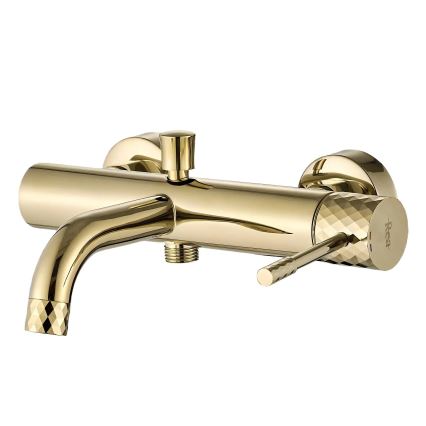 REA-B6448 - Ensemble pour baignoire LUNGO DIAMOND doré