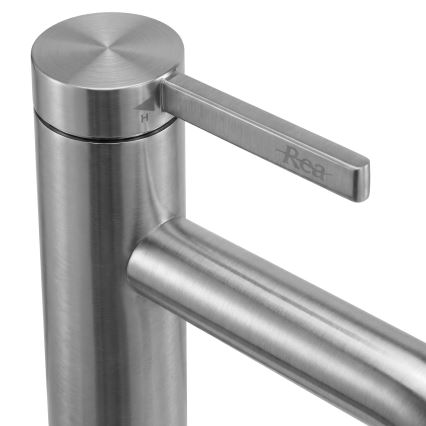 REA-B6530 - Mitigeur pour lavabo RIVO 16,5 cm nickel