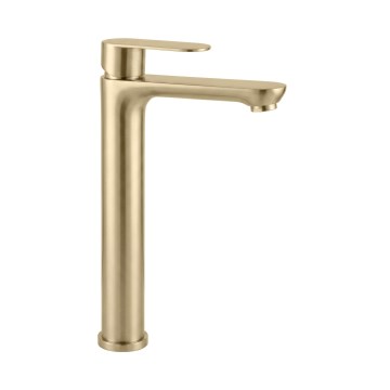 REA-B6671 - Wastafelkraan LOGAN 29,5 cm, geborsteld goud