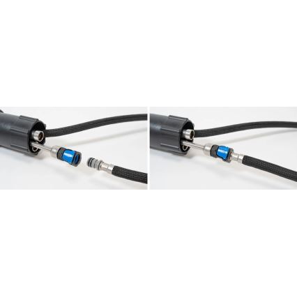 REA-B7200 - Keukenkraan met uittrekbare sproeikop FRESH 45 cm zwart