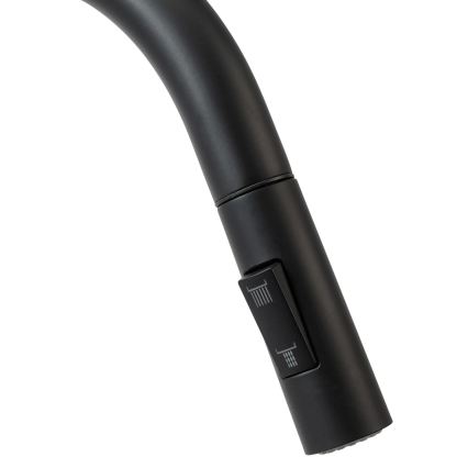 REA-B7564 - Mitigeur d'évier avec douchette extractible et système de filtration ECO FRESH, 37,5 cm, noir mat