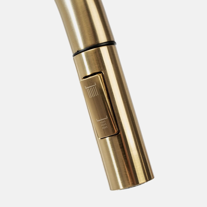REA-B7596 - Mitigeur d'évier avec douchette extractible et filtration ECO FRESH, 37,5 cm, finition dorée brossée