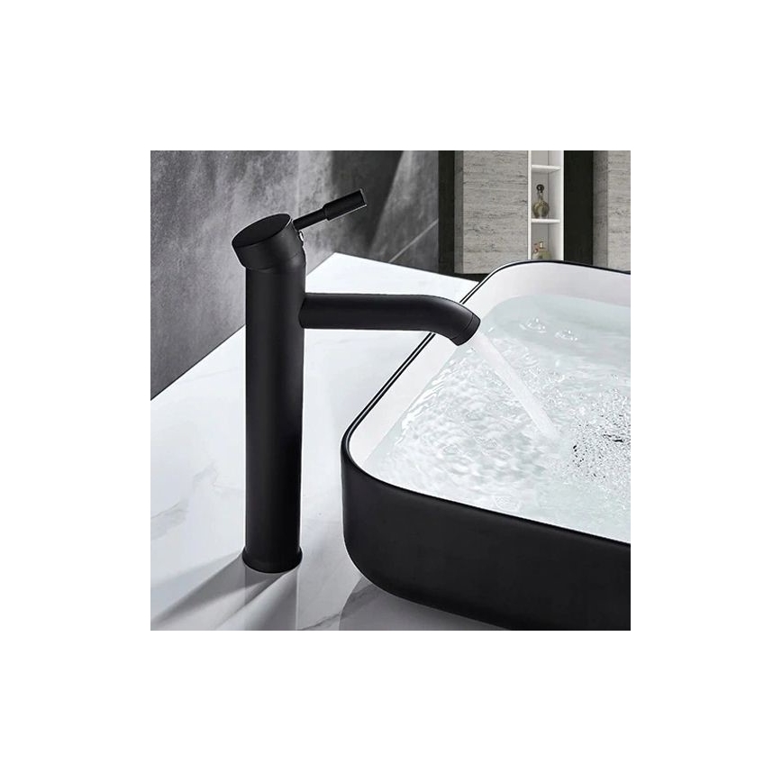 REA-B8665 - Wastafelmengkraan GRAF 30,5 cm zwart