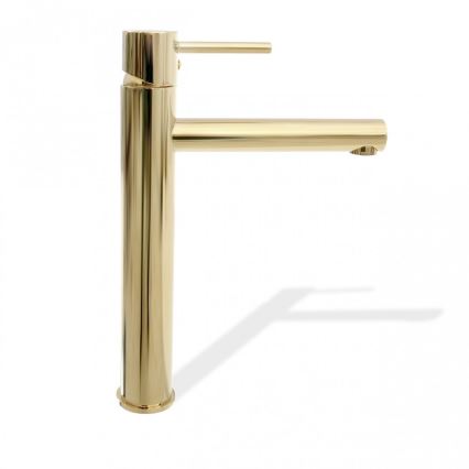 REA-B8803 - Gouden wastafelkraan TESS 31,5 cm
