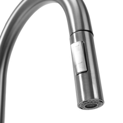 REA-B9146 - Mitigeur d'évier à douchette extractible FRESH 39,5 cm nickel