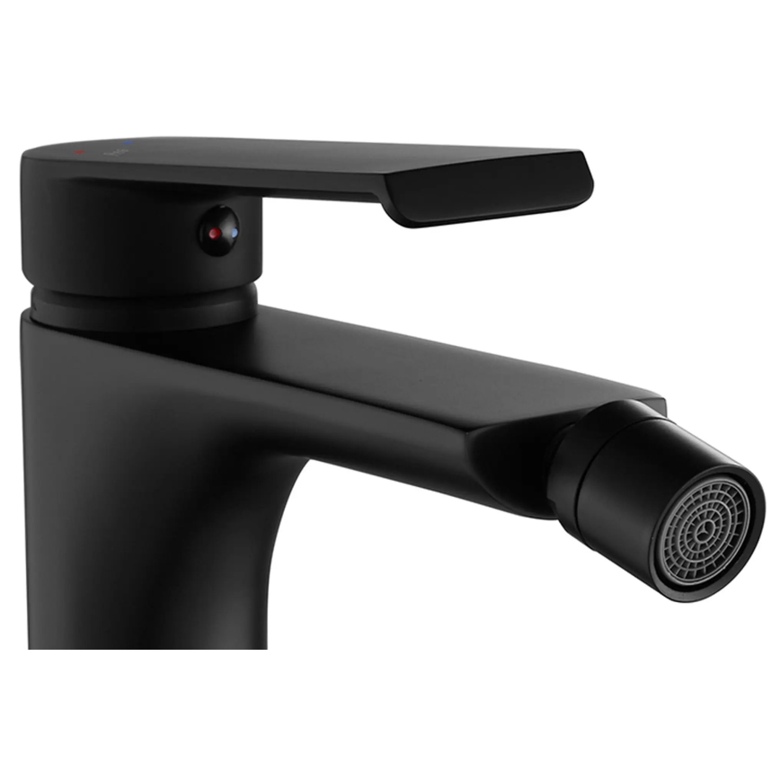REA-B9965 - Mitigeur pour bidet HASS 14,5 cm noir mat