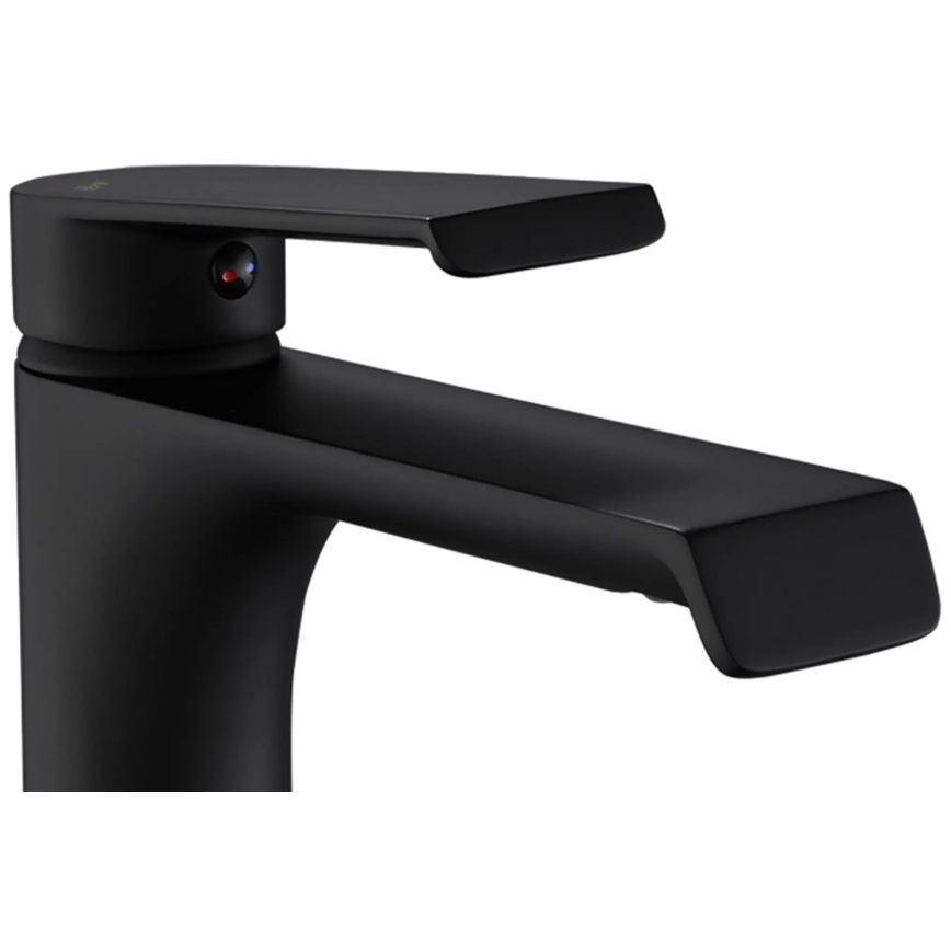 REA-B9966 - Mitigeur de lavabo HASS 28 cm noir mat
